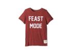 The Original Retro Brand Kids Feast Mode Vintage Heather Short Sleeve Tee (little Kids/big Kids) (heather Burgundy) Boy's T Shirt