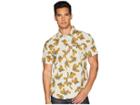 Brixton Charter Short Sleeve Woven (bone/bronze) Men's Clothing