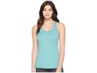 The North Face Workout Racerback Tank Top (bristol Blue) Women's Sleeveless