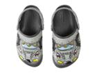 Crocs Kids Crocslights Clog (toddler/little Kid) (monster Truck/graphite) Boys Shoes