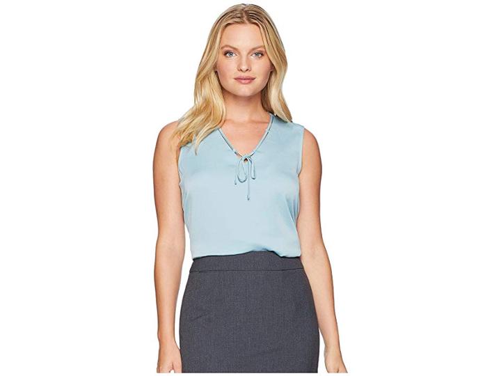 Nic+zoe Effortless Top (seafoam) Women's Clothing