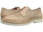 Tamaris Kela 1-1-23718-20 (nude Structure) Women's Lace Up Wing Tip Shoes