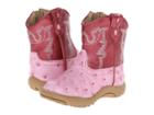 Roper Kids Ostrich Vamp With Contrast Shaft (infant/toddler) (pink) Cowboy Boots