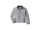 The North Face Kids Gordon Lyons Full Zip (little Kids/big Kids) (tnf Light Grey Heather/mid Grey) Boy's Fleece