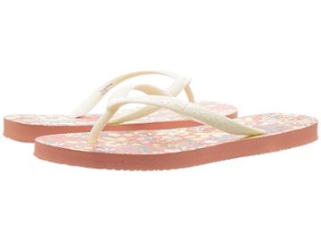Reef Kids Little Reef Escape Prints (toddler/little Kid/big Kid) (under The Sea) Girls Shoes