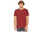 Hudson Crew Neck Pocket Tee (brick) Men's T Shirt