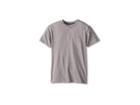 Tommy Hilfiger Kids Tommy Cvc V-neck Tee (big Kids) (steel Grey) Boy's T Shirt