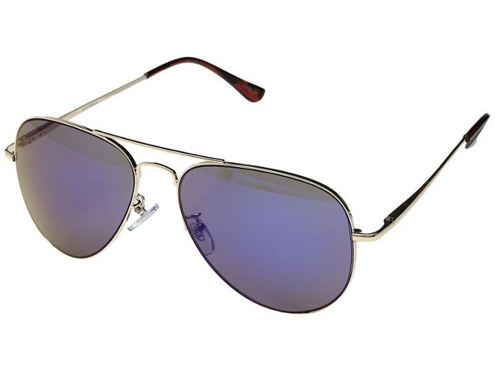 Steve Madden Molly (gold/blue) Fashion Sunglasses