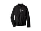 Nike Kids 1/2 Zip Pacer Running Top (big Kids) (black) Boy's Clothing