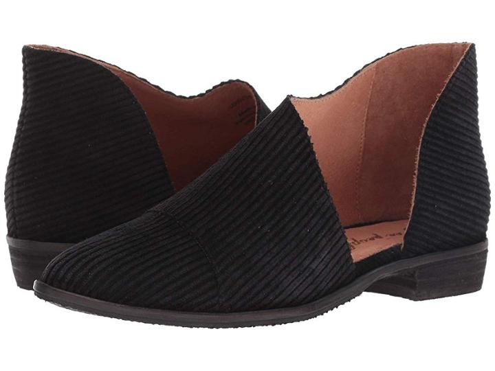 Free People Fabric Royale Flat (black) Women's Flat Shoes