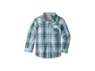 Levi's(r) Kids Long Sleeve One-pocket Plaid Shirt (little Kids) (allure) Boy's Clothing
