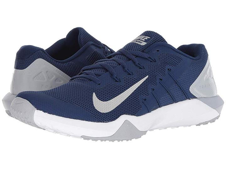 Nike Retaliation Trainer 2 (blue Void/metallic Silver/wolf Grey) Men's Cross Training Shoes