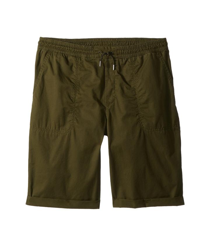 Polo Ralph Lauren Kids Relaxed Fit Cotton Shorts (big Kids) (spanish Olive) Boy's Shorts