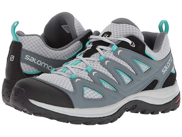 Salomon Ellipse 3 Aero W Usa (quarry/stormy Weather/atlantis) Women's Shoes