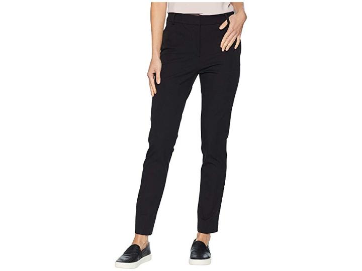 1.state Two-way Stretch Twill Pants (rich Black) Women's Casual Pants