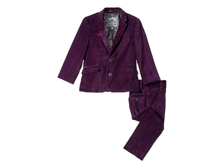 Appaman Kids Two-piece Mod Suit (toddler/little Kids/big Kids) (merlot Velvet) Boy's Suits Sets