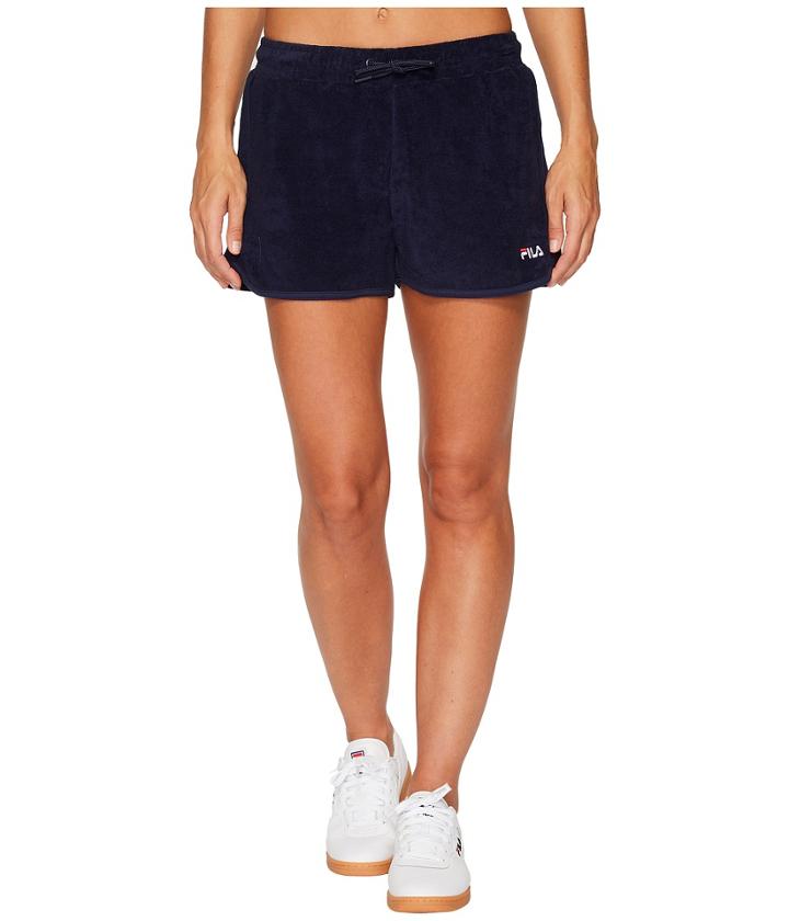 Fila Follie Shorts (peacoat/white/red) Women's Shorts