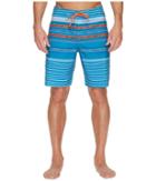 Quiksilver Waterman Inca Stripe Boardshorts (celestial) Men's Swimwear