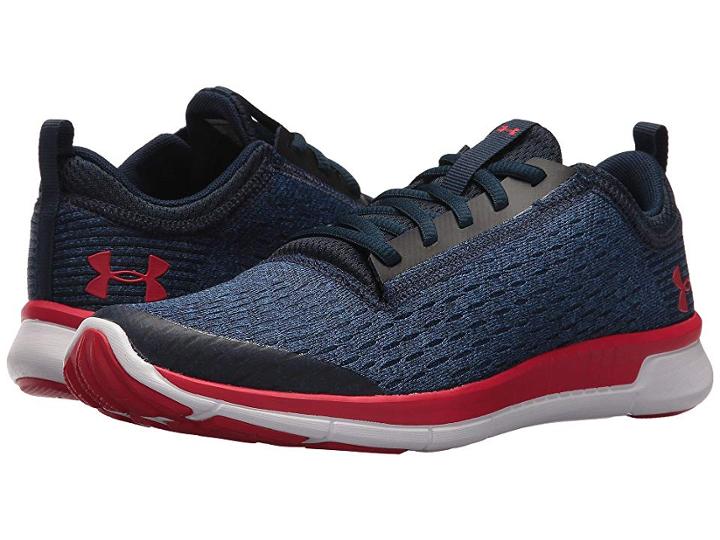 Under Armour Kids Ua Bgs Lightning 2 (big Kid) (academy/white/red) Boys Shoes