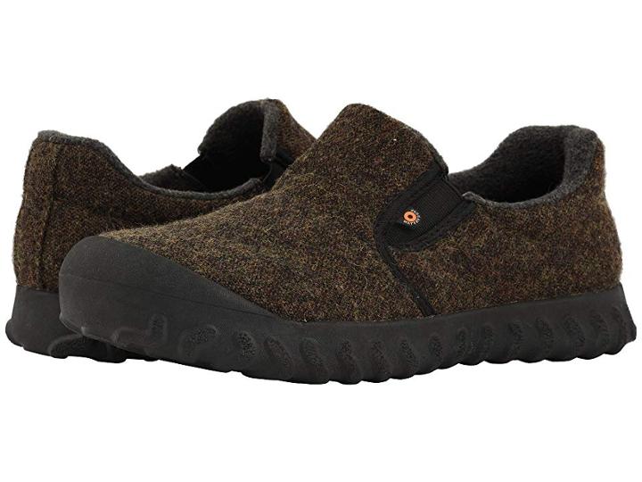 Bogs B Moc Low Wool (brown Multi) Men's Rain Boots