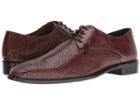 Stacy Adams Rinaldi Leather Sole Plain Toe Oxford (cognac) Men's Plain Toe Shoes