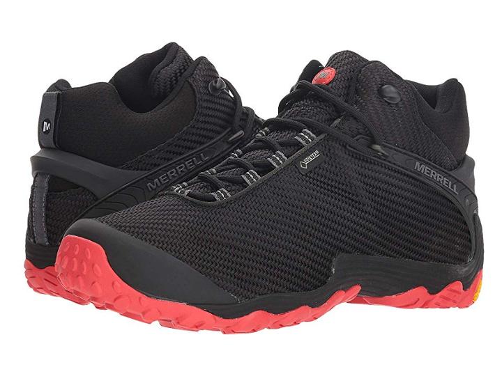 Merrell Chameleon 7 Storm Mid Gore-tex(r) (black) Men's Shoes