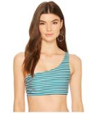 Isabella Rose Avalon Strappy Asymmetrical Bikini Top (multi) Women's Swimwear