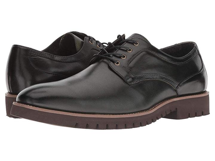 Stacy Adams Barclay Plain Toe Lace Up Oxford (cargo Green) Men's Shoes