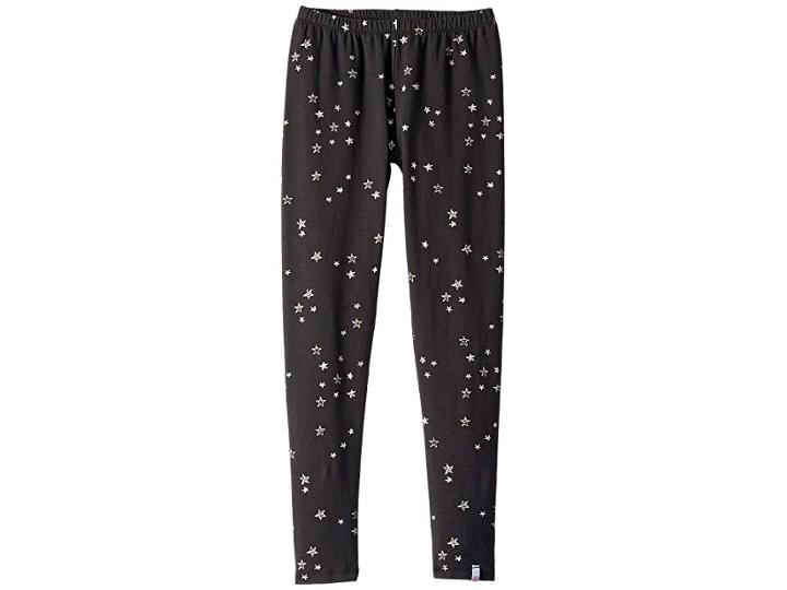 Munster Kids Bright Light Leggings (big Kids) (soft Black) Girl's Casual Pants