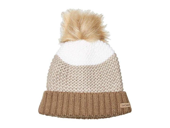 Columbia Holly Peaktm Pom Pom Beanie (truffle) Beanies