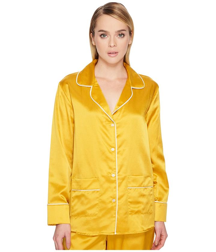 Maison Du Soir Brigette Top (gold) Women's Clothing