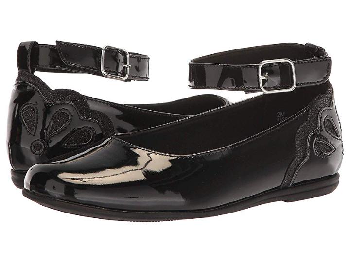 Rachel Kids Vera (little Kid) (black Patent) Girl's Shoes