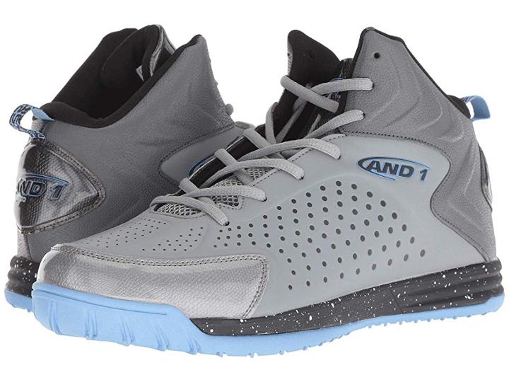 And1 Tipoff (alloy/castle Rock/dusk Blue) Men's Basketball Shoes