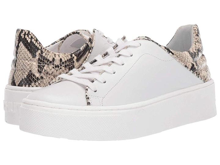 Schutz Tarim (white/natural) Women's Lace Up Casual Shoes