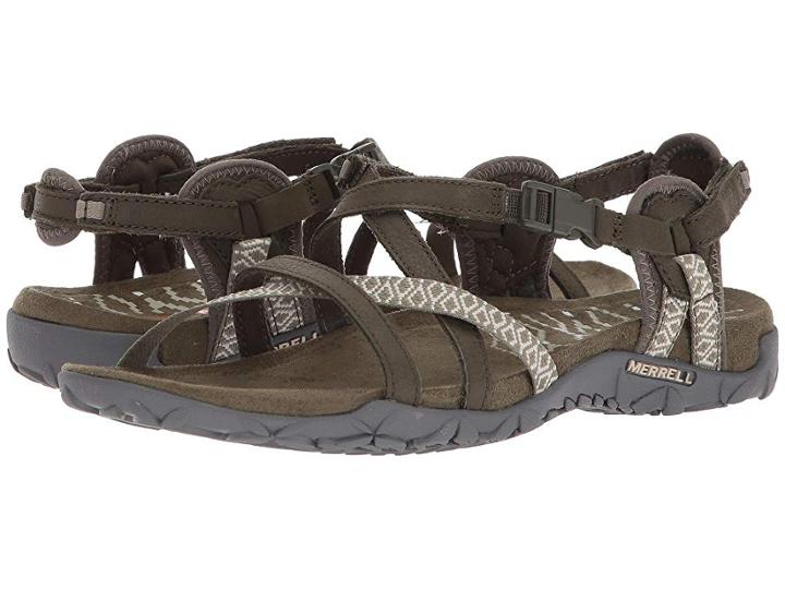 Merrell Terran Lattice Ii (dusty Olive) Women's Shoes