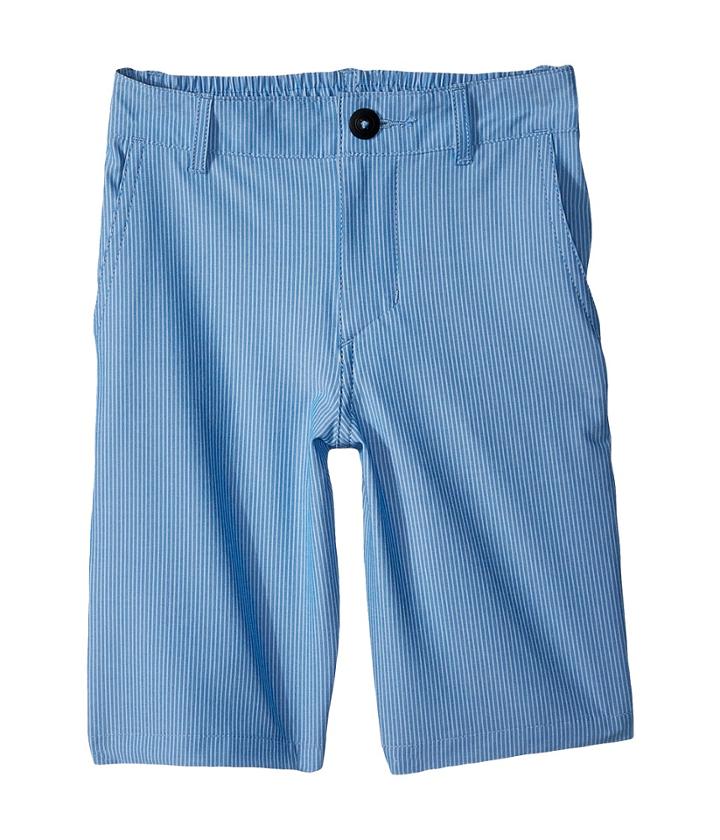 Quiksilver Kids Union Pinstripe Amphibian Shorts (big Kids) (riviera) Boy's Shorts