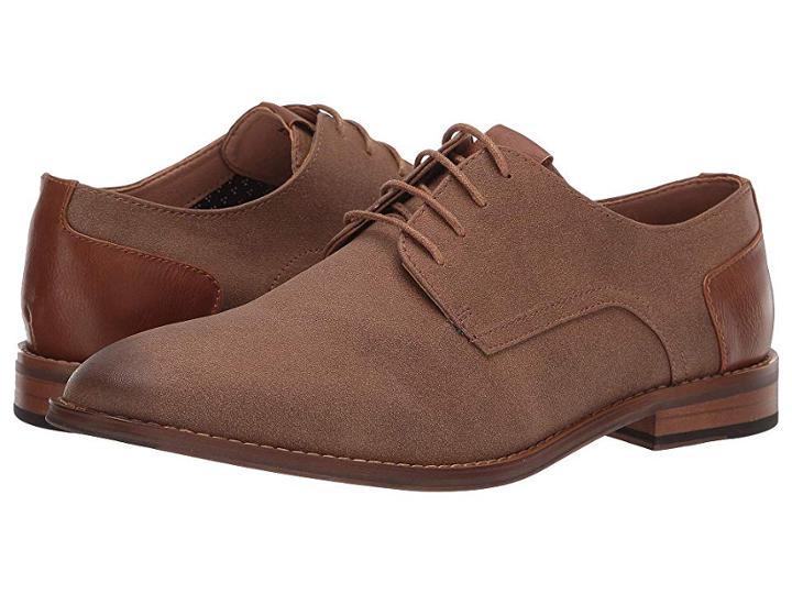 Madden By Steve Madden Dunn 6 (cognac Suede Pu) Men's Shoes