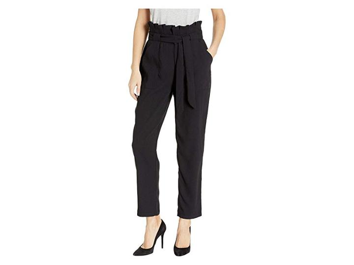 Cupcakes And Cashmere Tyson Satin Crepe Pants (black) Women's Casual Pants