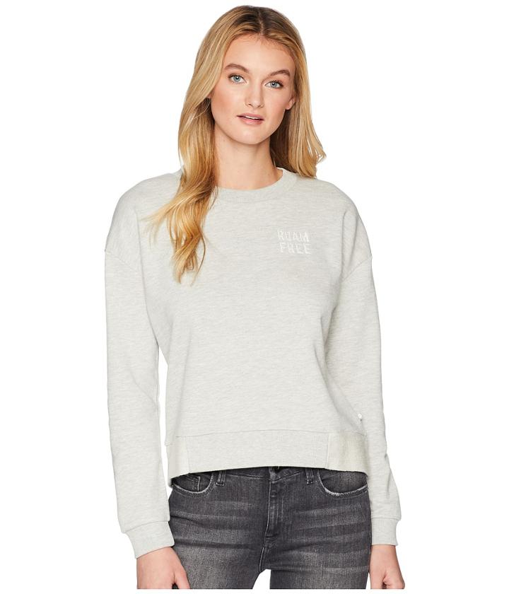 Roxy Scene Shifter (heritage Heather) Women's Fleece