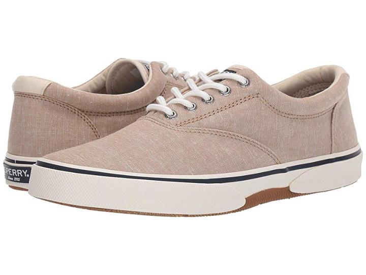 Sperry Halyard Cvo Chambray (tan) Men's Shoes