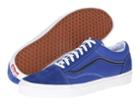 Vans Old Skool ((vintage) True Blue/black Iris) Skate Shoes