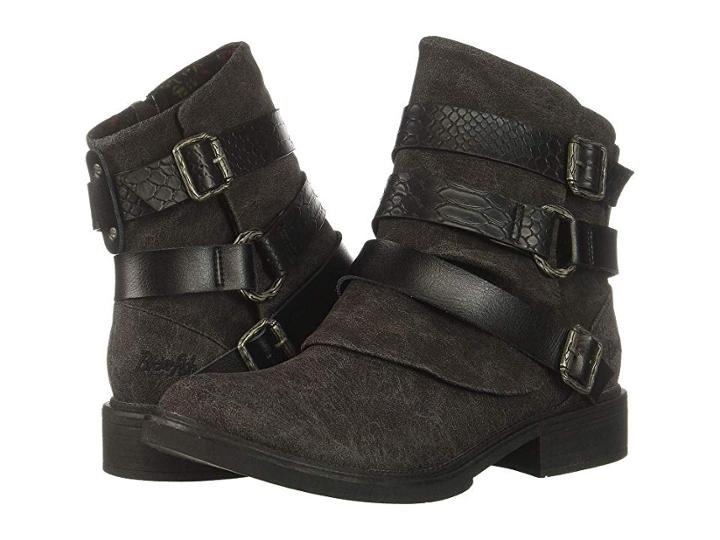 Blowfish Vado (black Spindal) Women's Pull-on Boots