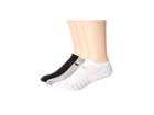 New Balance No Show 3-pack (grey/white/black) No Show Socks Shoes