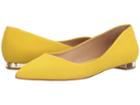Massimo Matteo Pointy Toe Flat 17 (sunshine Nubuck) Women's Flat Shoes