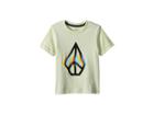 Volcom Kids Peace Blur Short Sleeve Tee (toddler/little Kids) (mist Green) Boy's T Shirt