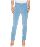 Jag Jeans Petite Petite Peri Pull-on Straight In Refined Corduroy (blue Spruce) Women's Jeans