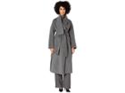 Vince Belted Cozy Coat (heather Grey) Women's Coat
