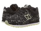 New Balance Kids Ic574v1 (infant/toddler) (black/glow In The Dark) Boys Shoes