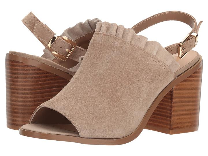 Sbicca Frilly (taupe Suede) High Heels