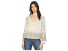 Free People Medallion Top (neutral) Women's Clothing
